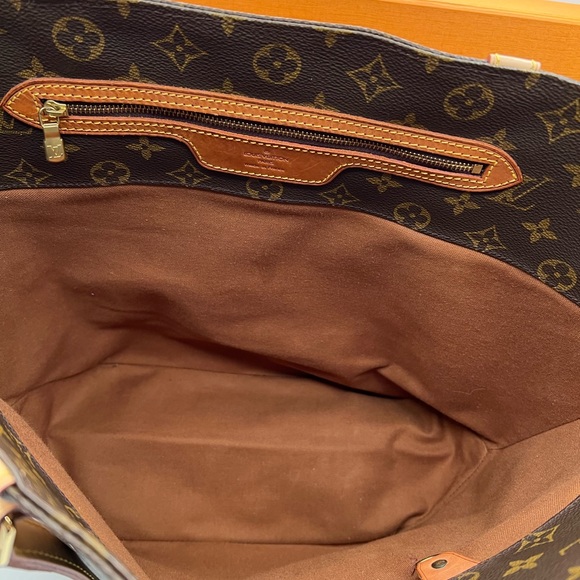 AUTHENTIC LOUIS VUITTON MONOGRAM SAC SHOPPING SHOULDER TOTE BAG - Picture 4 of 8